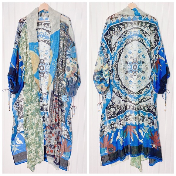 Free People Multicolor Bohemian Kimono - Picture 8 of 15